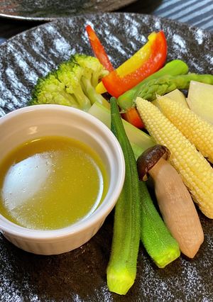 バーニャカウダソース★夏野菜サラダ-レシピのメイン写真