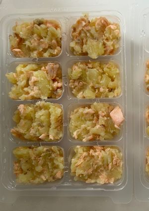【離乳食中期】鮭とじゃがいもの煮物-レシピのメイン写真