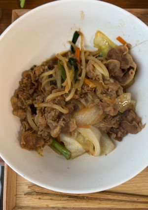 汁だく牛皿の肉野菜ため-レシピのメイン写真