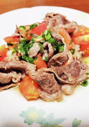 牛肉とトマトの炒めもの-レシピのメイン写真