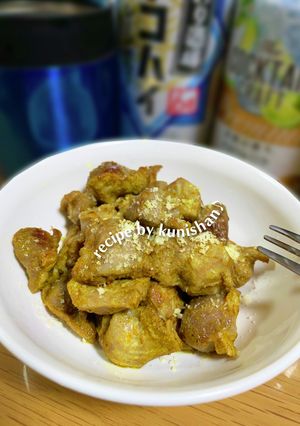 砂肝のカレー粉炒め♪-レシピのメイン写真