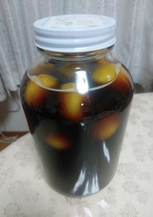 黒糖 梅サワー-レシピのメイン写真