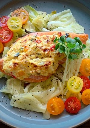 鮭のタルタル焼き-レシピのメイン写真