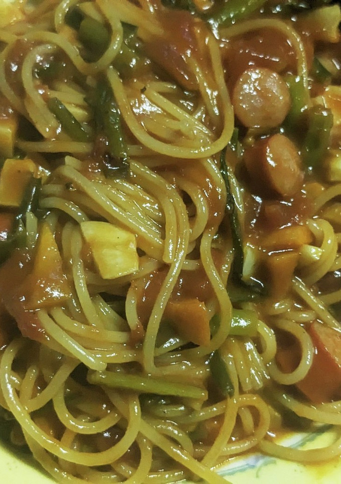 虚無パスタを作ってみた-レシピのメイン写真