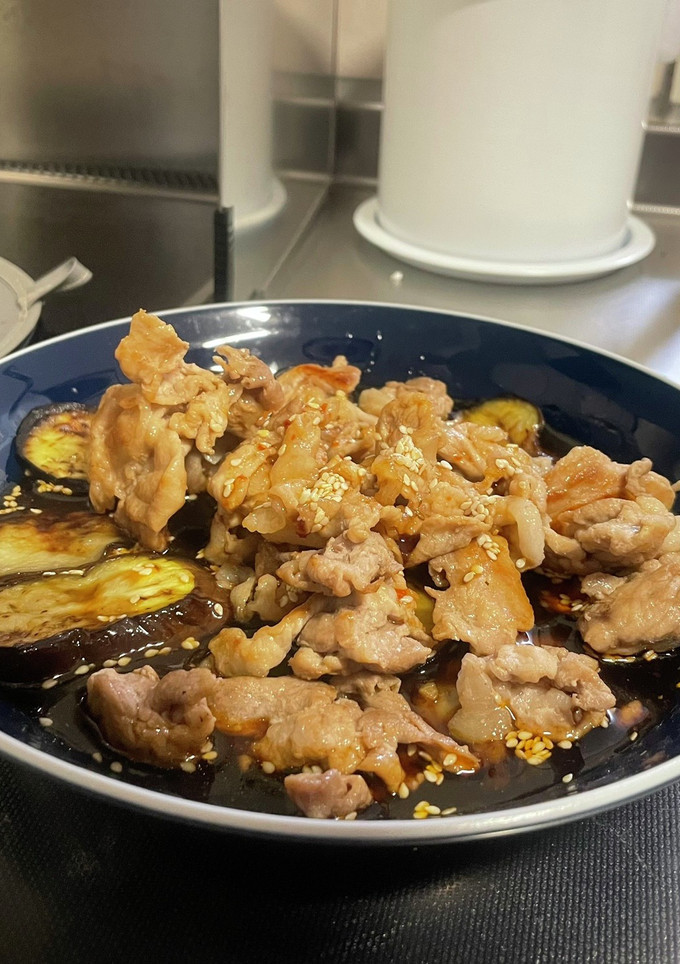 ナスと豚肉の焼き浸し-レシピのメイン写真