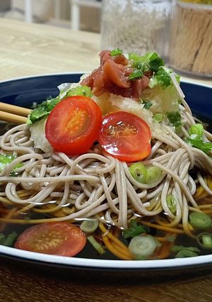 梅おろし蕎麦-レシピのメイン写真