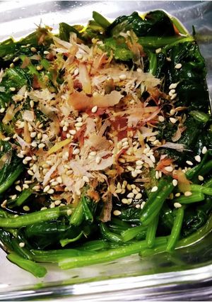 ほうれん草のお浸し-レシピのメイン写真
