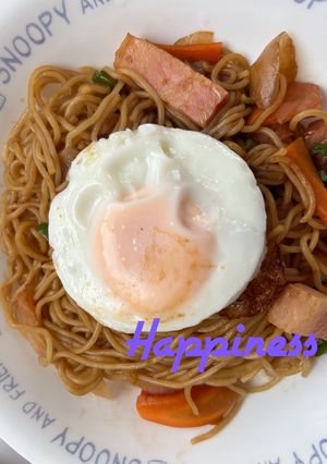 無水鍋フライパンで我家のソース焼きそば-レシピのメイン写真