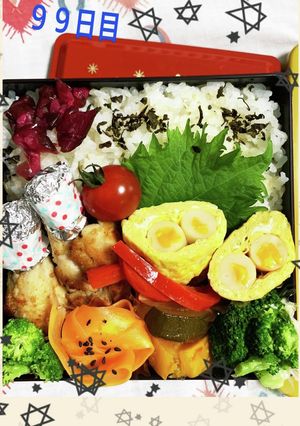 7/3 ﾖｯﾁｬﾝ☆唐揚げ弁当-レシピのメイン写真