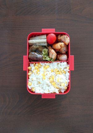 中学生女子弁当2023.7.03-レシピのメイン写真