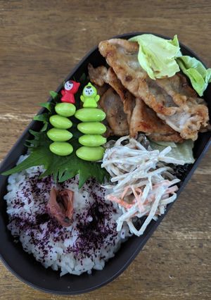 JK☆豚ロース焼肉弁当♪-レシピのメイン写真
