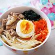 なんちゃって豚コマ塩ビビンバ