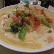 ★牛乳で★イロトリドリのクリームパスタ