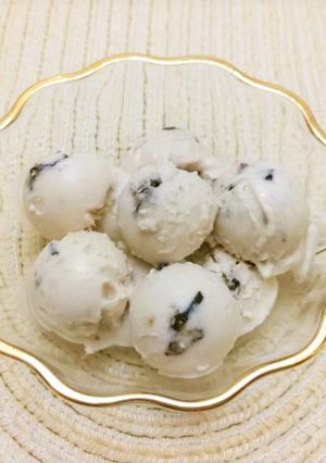 ブルーベリーアイスクリーム-レシピのメイン写真