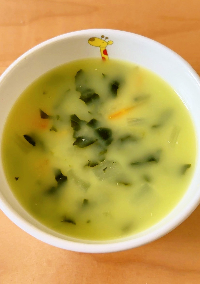 【保育園給食】旬の枝豆を使った青呉汁-レシピのメイン写真