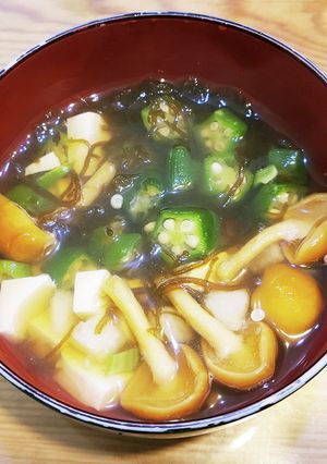 夏のトロトロスープ♪-レシピのメイン写真