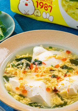 レンジで酸辣湯風スープ-レシピのメイン写真