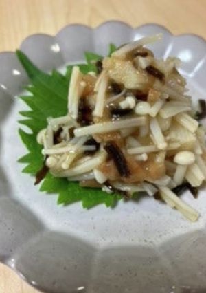 えのきの梅昆布あえ-レシピのメイン写真