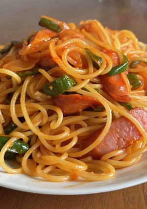 調味料3つ！簡単ナポリタン-レシピのメイン写真