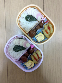 お弁当 双子 記録用 ☆♧☆-レシピのメイン写真