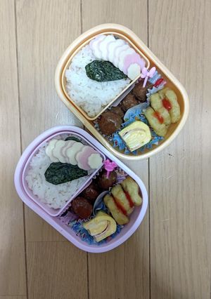 お弁当 双子 記録用 ☆♧☆-レシピのメイン写真