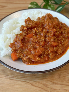 子どもにも!カレー粉で作るキーマカレー-レシピのメイン写真