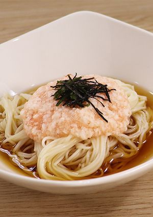 5分で完成★明太とろろそうめん-レシピのメイン写真