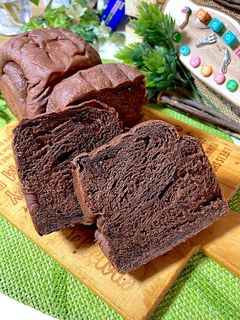 チョコまみれ食パン-レシピのメイン写真