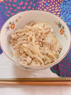 ☆たまねぎ入り鶏そぼろ☆-レシピのメイン写真