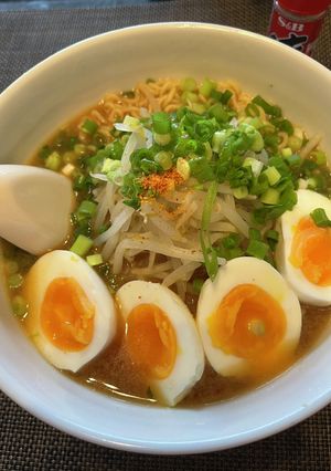 コクありサッポロ一番みそラーメン-レシピのメイン写真
