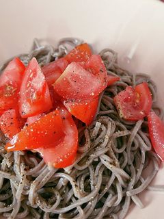 トマト蕎麦-レシピのメイン写真