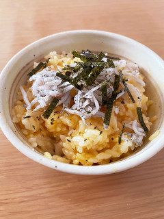 簡単!朝ごはん 卵かけしらすご飯-レシピのメイン写真