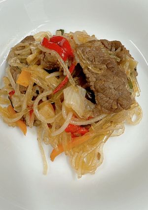 牛肉と春雨の炒め物-レシピのメイン写真