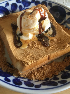 きな粉餅トースト-レシピのメイン写真