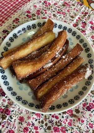 簡単美味しい食パンの耳揚げパン-レシピのメイン写真