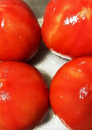 トマトの湯むき-レシピのメイン写真