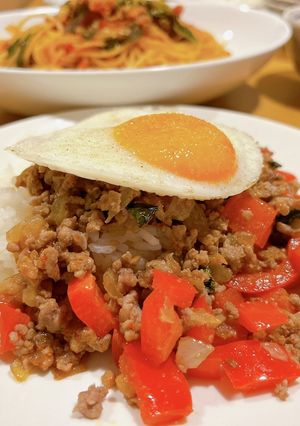タコライス風のっけご飯-レシピのメイン写真