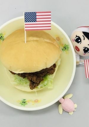 チキンバーガー-レシピのメイン写真