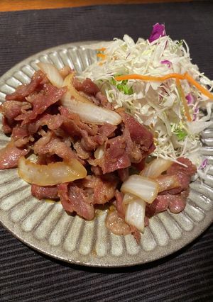 【覚書】ラムクミン生姜焼き-レシピのメイン写真