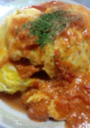 トマトソース☆オムライス-レシピのメイン写真