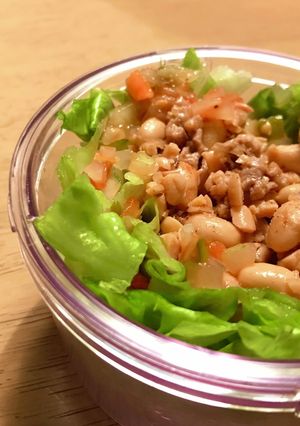 大豆の水煮で＊ヴィーガンタコライス-レシピのメイン写真