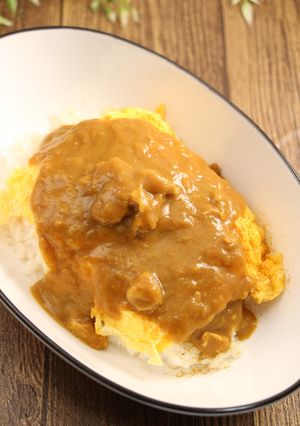 簡単！チーズオムカレー-レシピのメイン写真