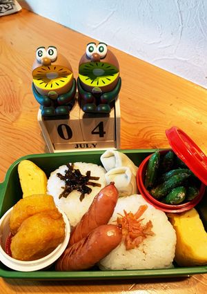 高一長女 お弁当(おむすび5)-レシピのメイン写真