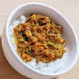 もりもり夏野菜のヘルシーキーマカレー♡