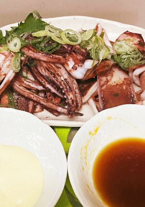 2種のタレで食べる☆イカゲソ焼き-レシピのメイン写真