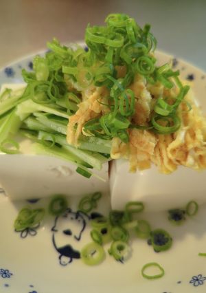 余った冷麺の具材で冷奴☆-レシピのメイン写真