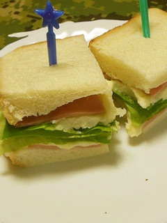 ハムとポテトのサンドイッチ-レシピのメイン写真