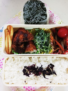 カジキフライ弁当(7.4)-レシピのメイン写真
