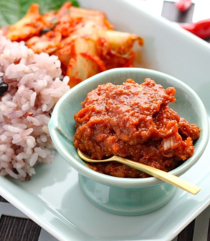 自家製サムジャン（韓国調味料）のサムパプ-レシピのメイン写真
