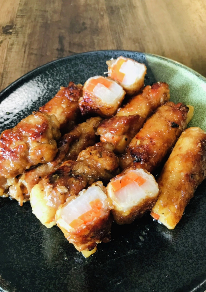 残り野菜でOK！大根と人参の肉巻き♡-レシピのメイン写真